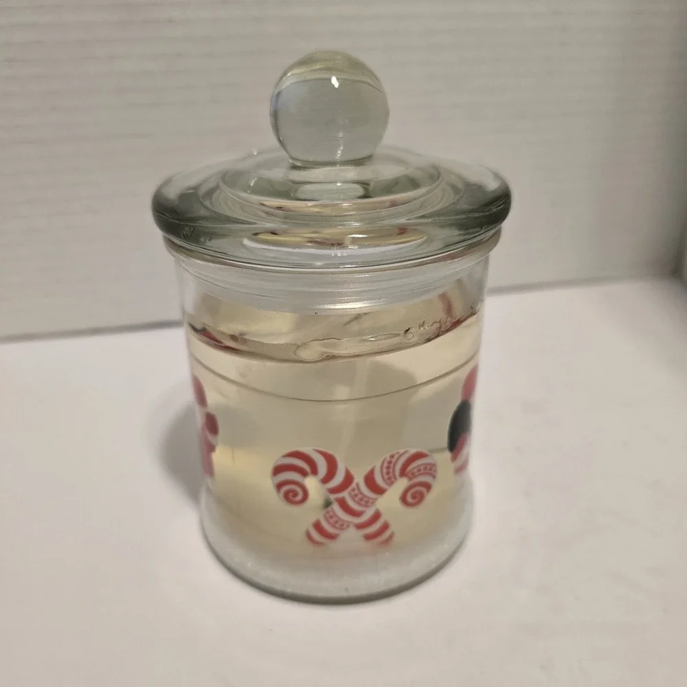 Langley Candle‎ Company Gel Jar Candle Christmas Santa Candy Cane Scent 18 oz